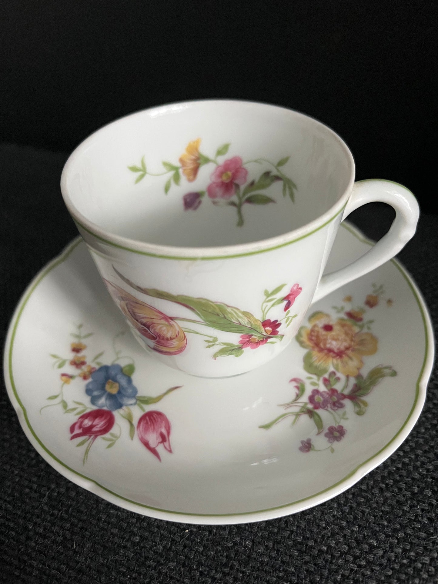 Limoges Bernardaud cup and saucer