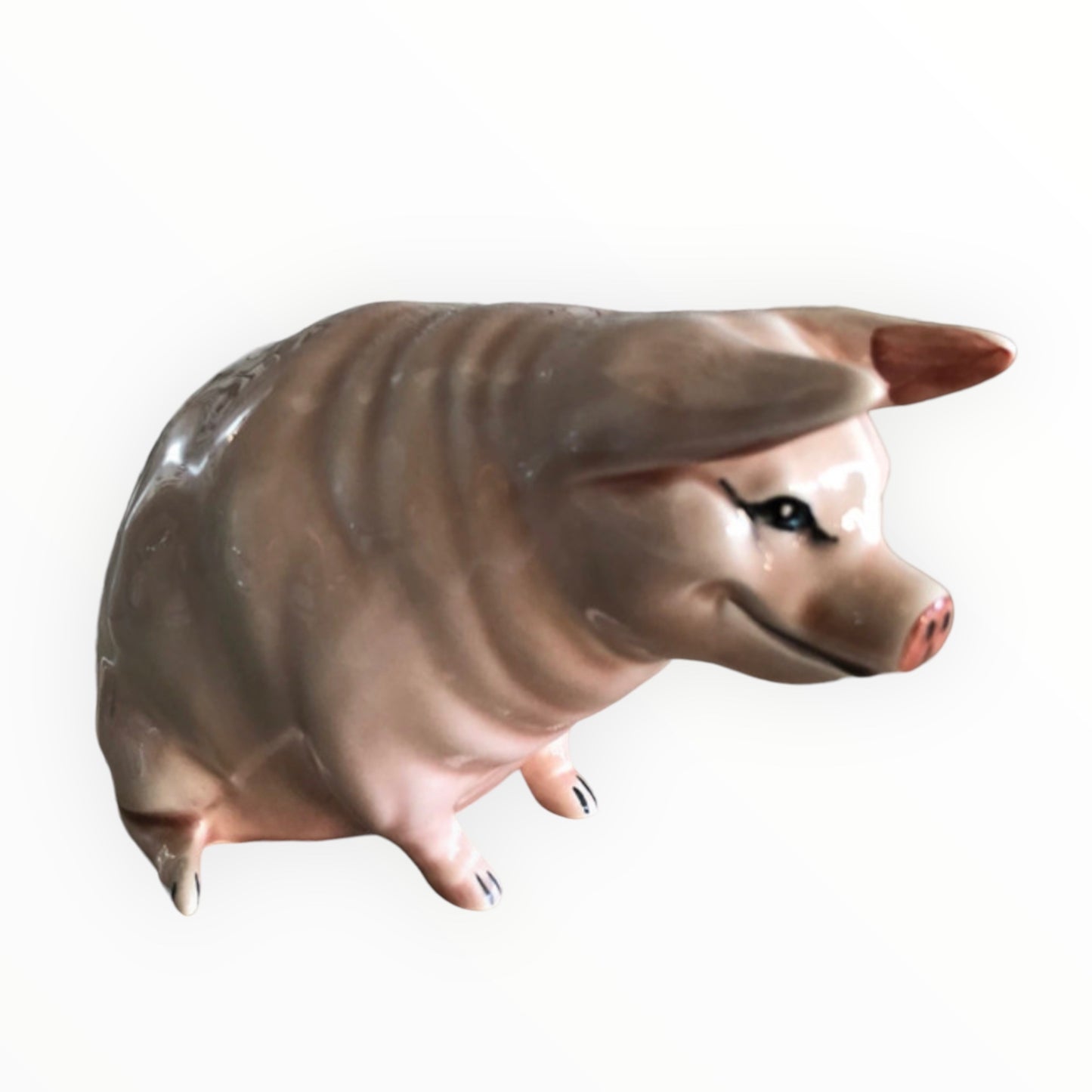 very rare Pig coin bank antique