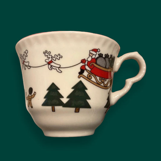 Mason’s Christmas Village cup saucer