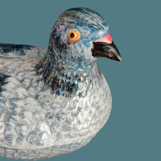 Michel Caugant pigeon tureen