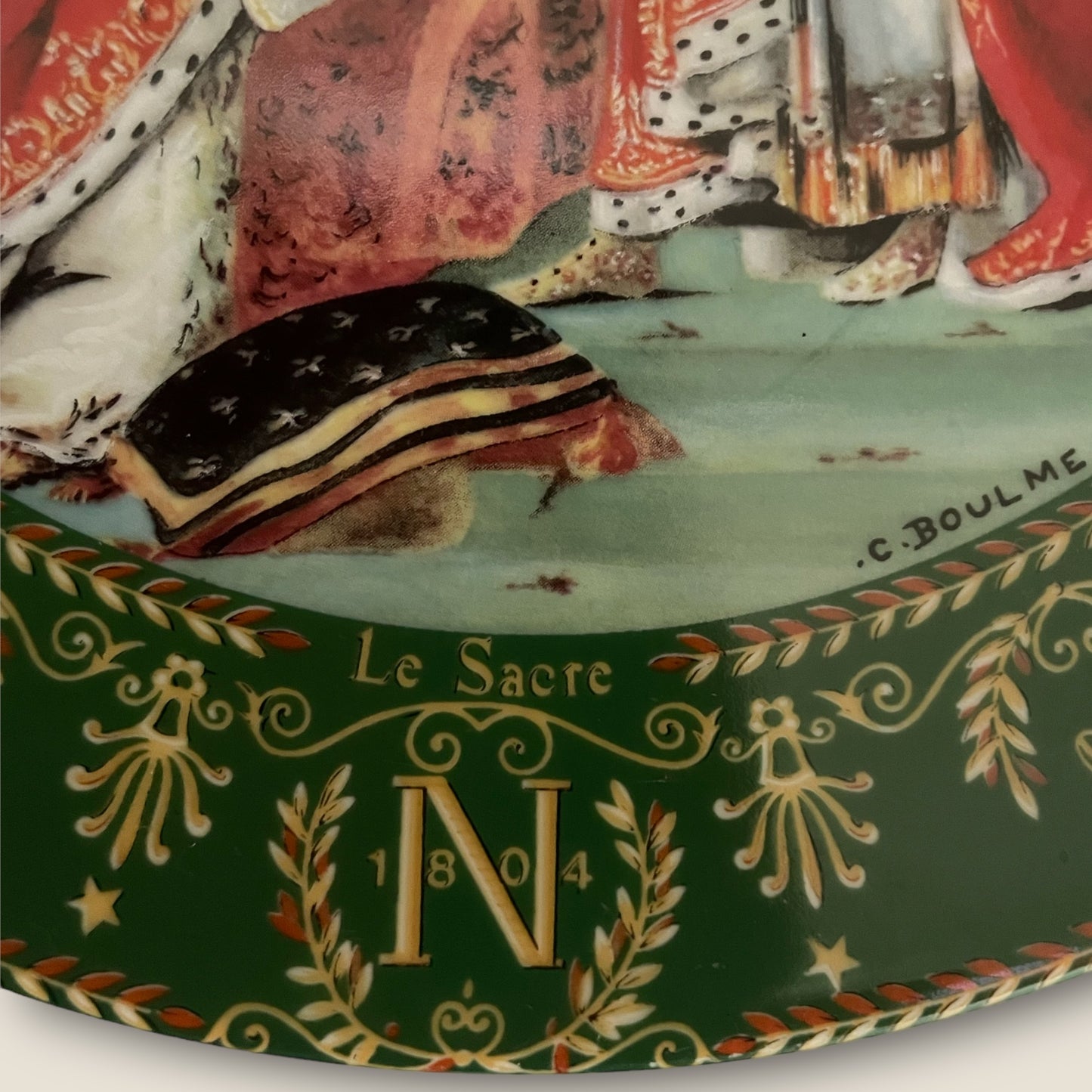 La sacre de Napoleon plate limited edition