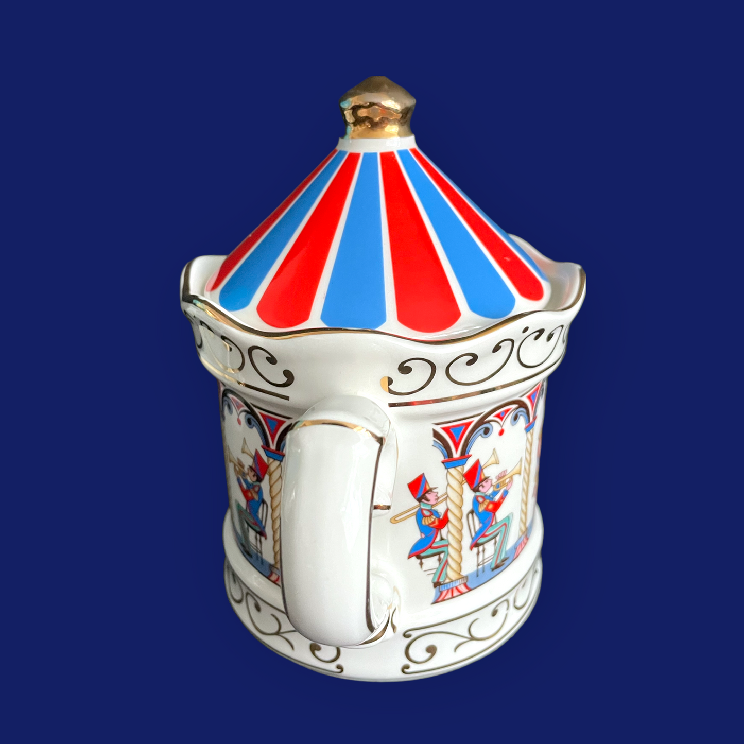 Sadler Tivoli teapot BandStand 4401