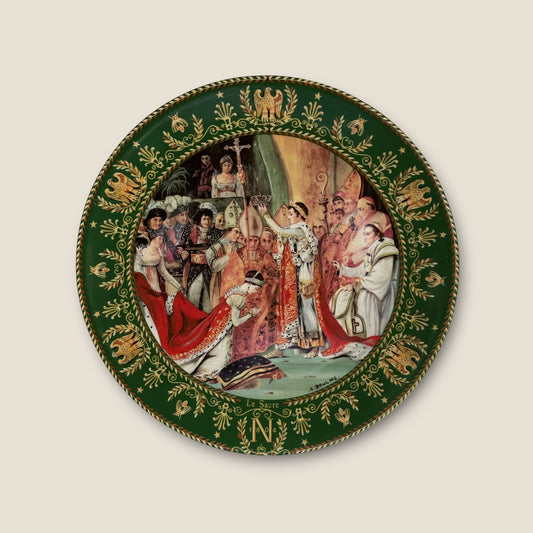 La sacre de Napoleon plate limited edition