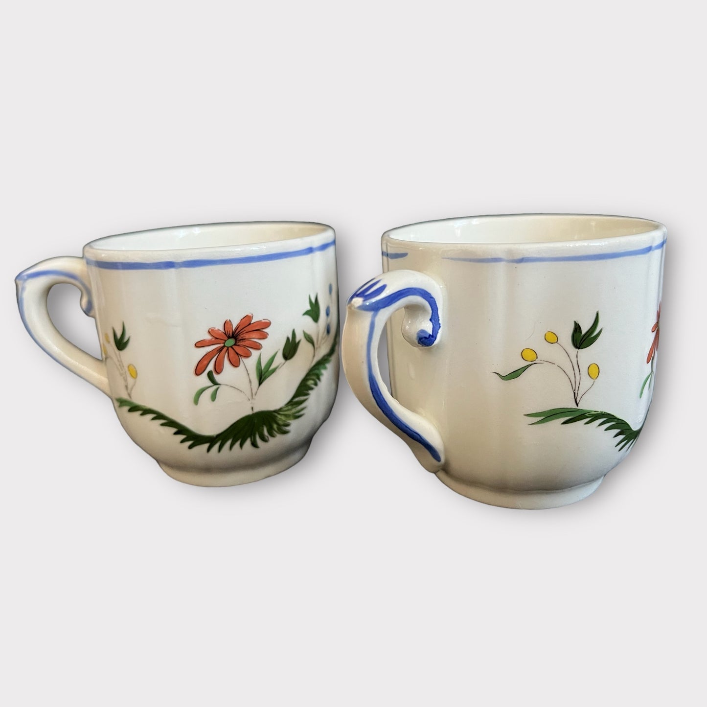 Gien Oiseaux de Paradis vintage espresso cup