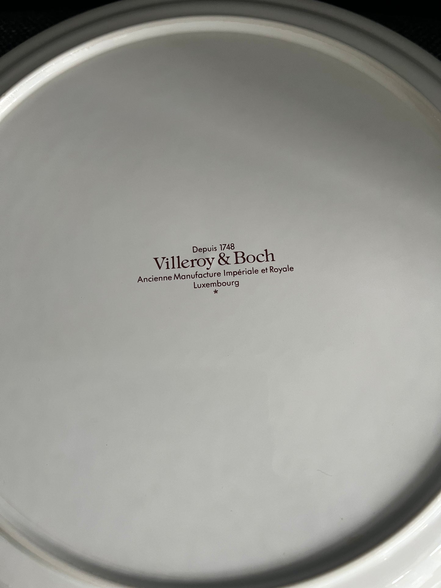 Villeroy & Boch plate