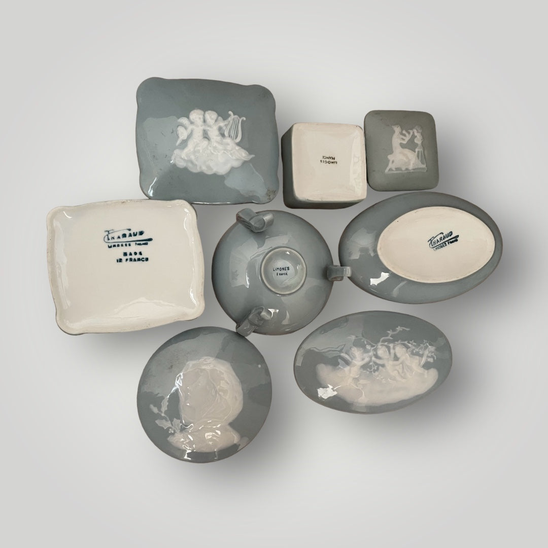 Set of Limoges Tharaud bonbonnières