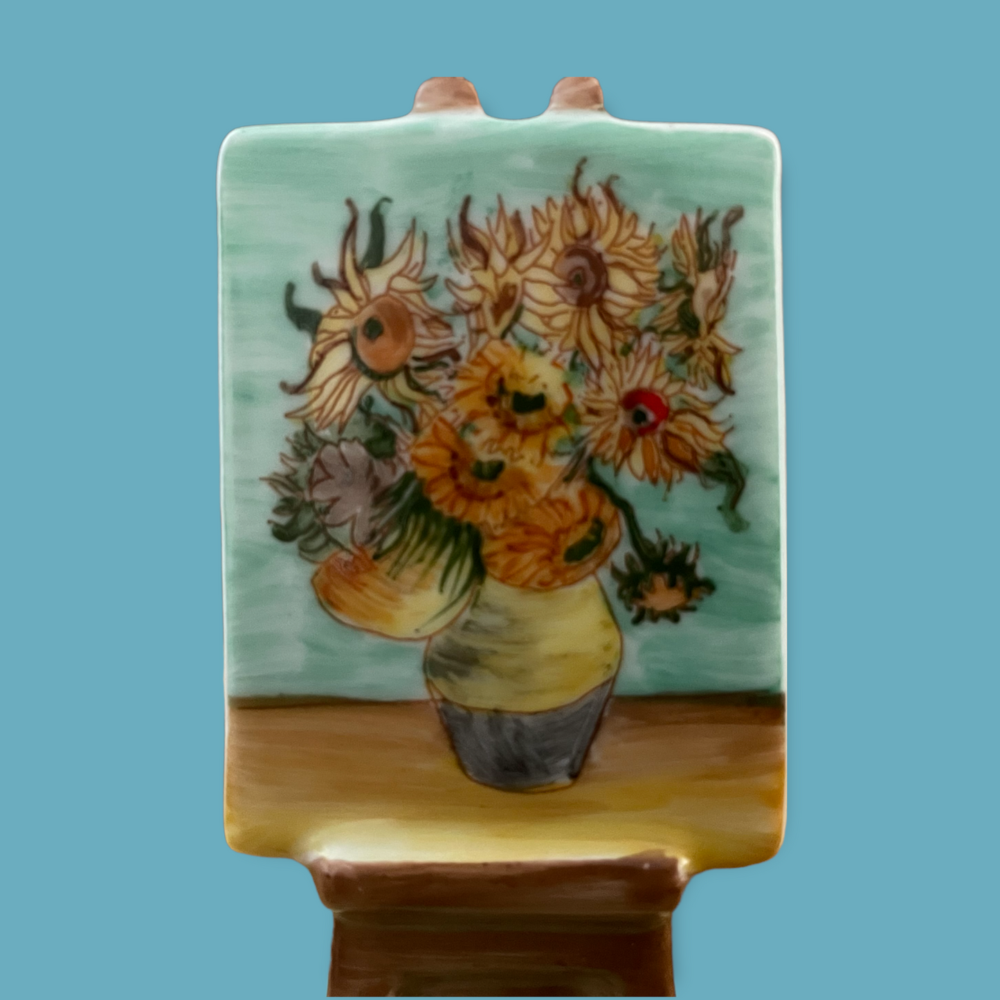 Limoges trincketbox Sunflowers van Gogh