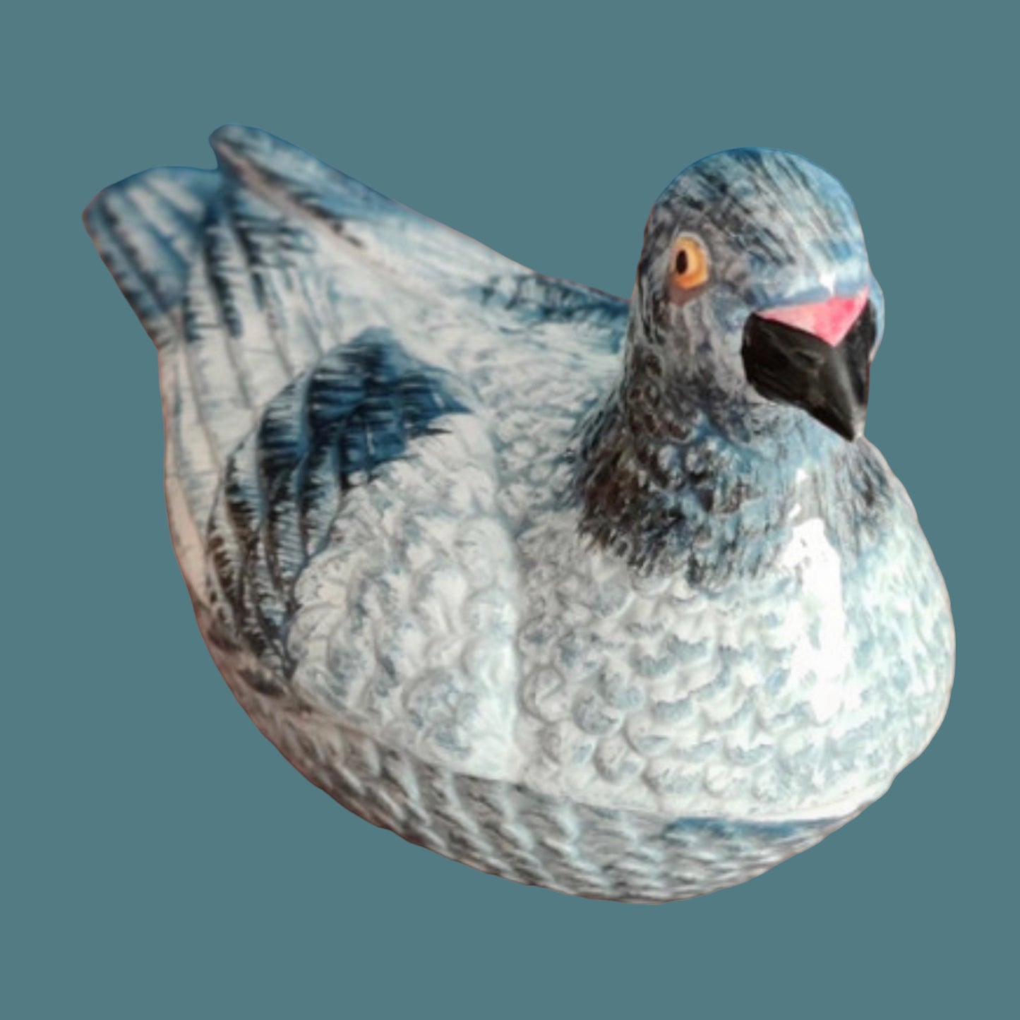 Michel Caugant pigeon tureen