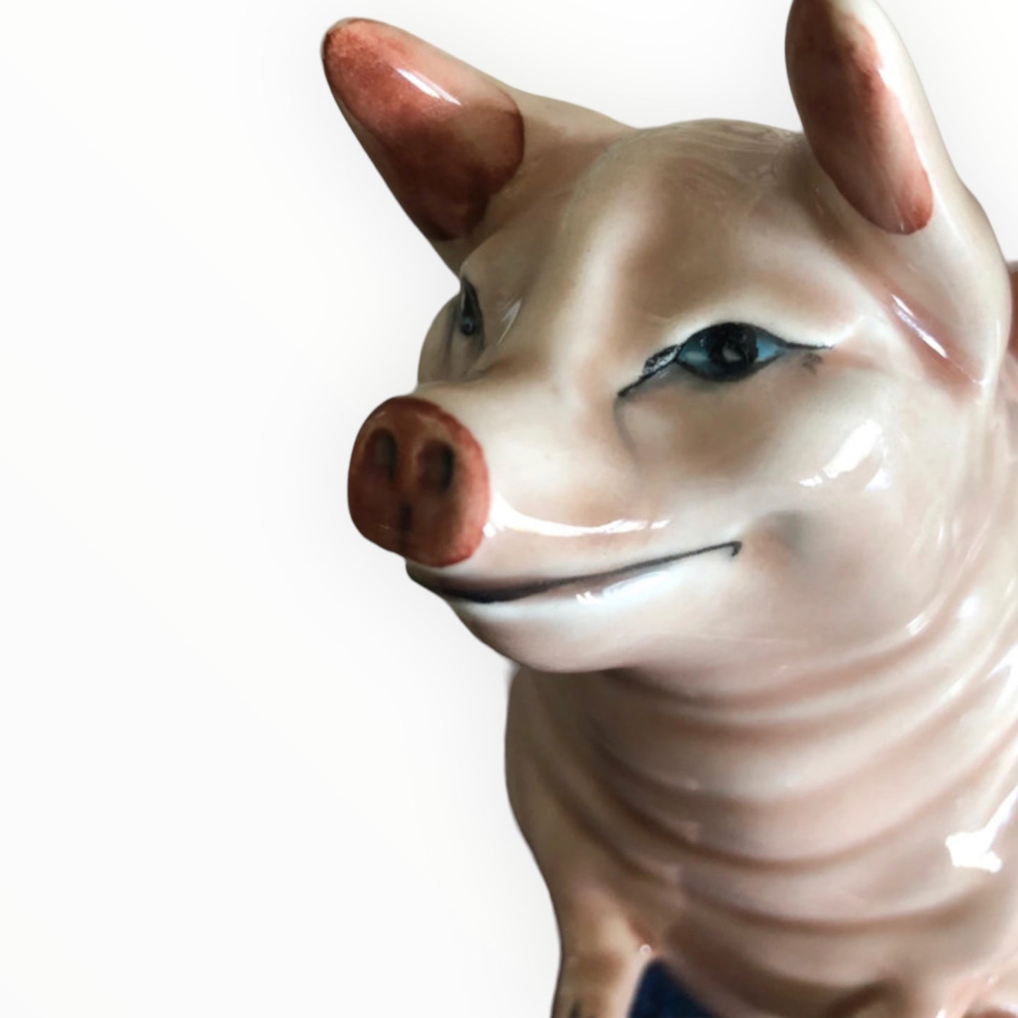 very rare Pig coin bank antique