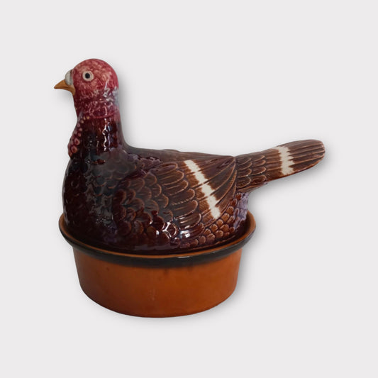 vintage turkey tureen