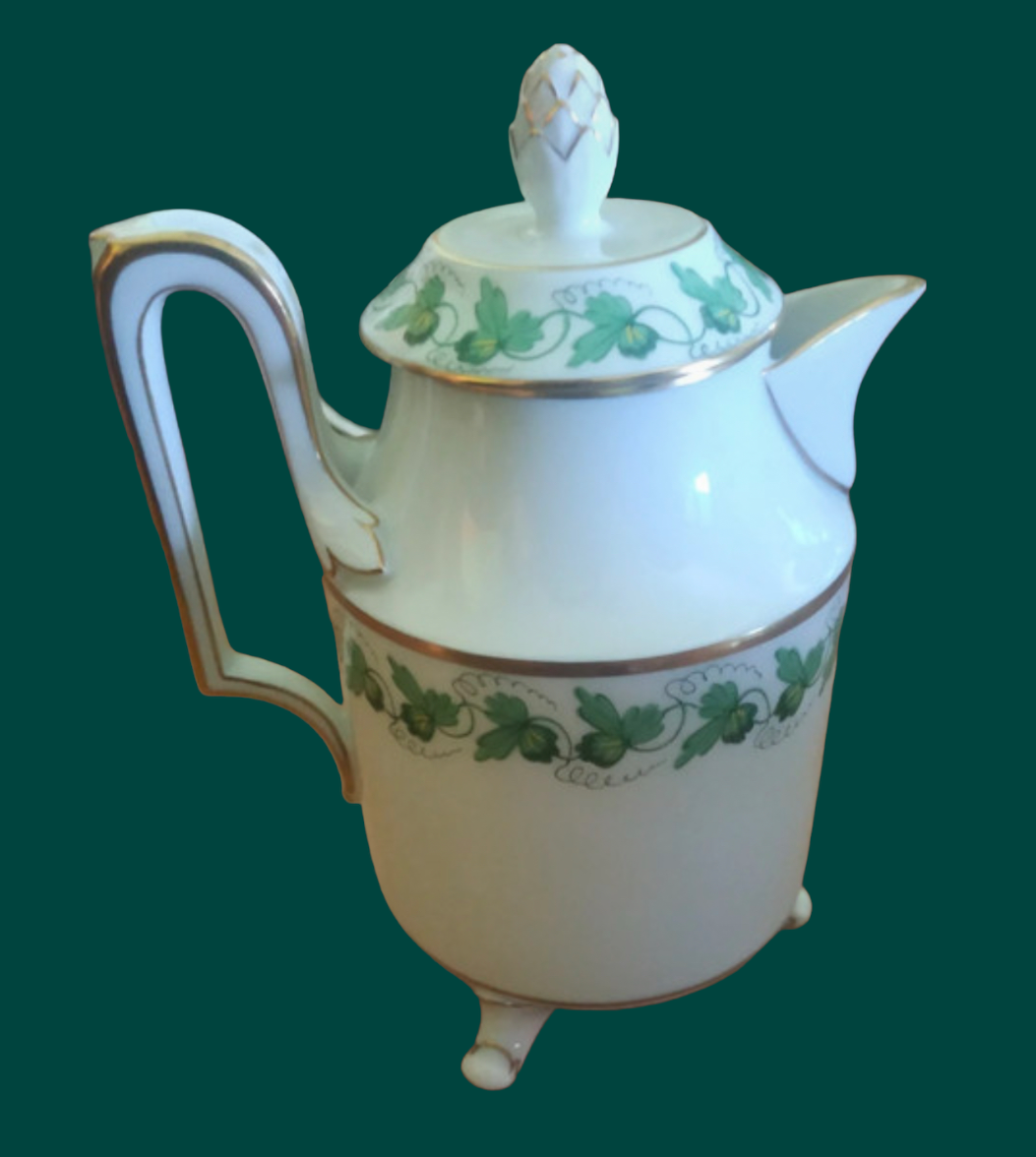 Augarten vine leaf antique coffeepot