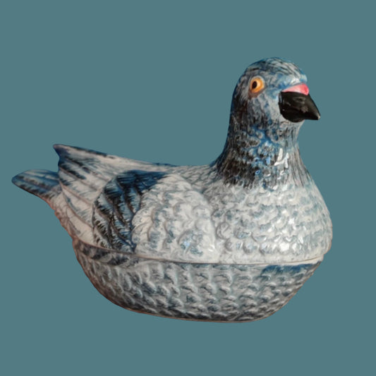 Michel Caugant pigeon tureen