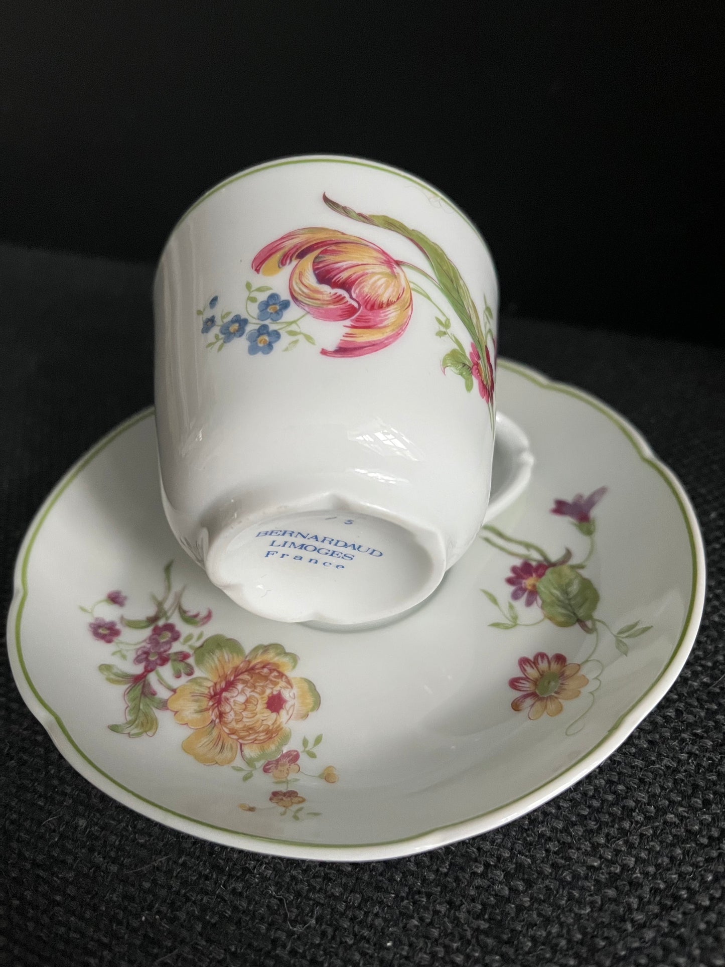 Limoges Bernardaud cup and saucer