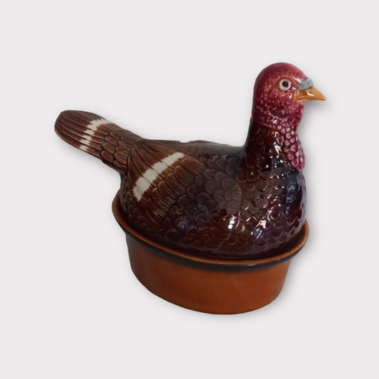 vintage turkey tureen