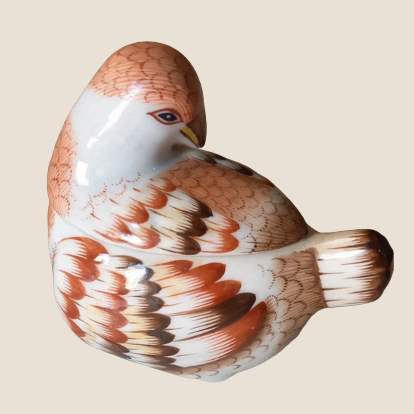 Herend partridge trincketbox